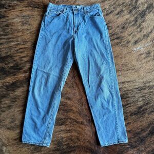 Vintage Levi’s Made In The USA Levi’s 560 Light Wash Straight Leg Jeans Size 13